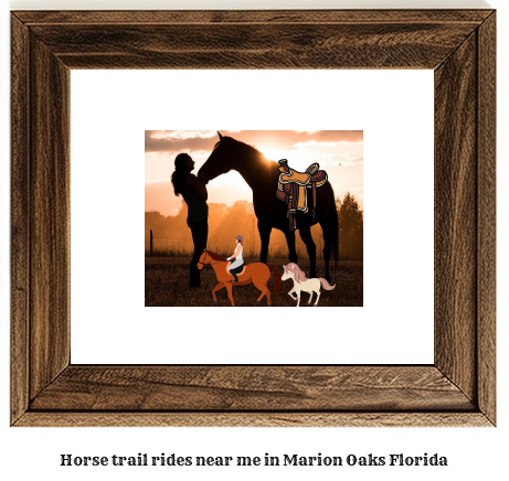 horse trail rides near me in Marion Oaks, Florida